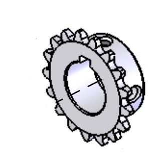 DKS DoorKing 2601-228 Sprocket 17 Tooth