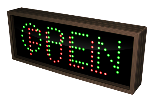 Signal-Tech 5898 "OPEN/FULL" LED Sign