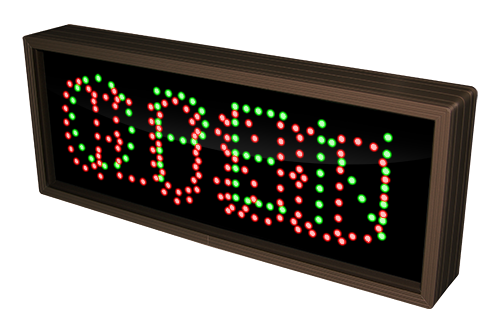 Signal-Tech 5907 "OPEN/CLOSED/FULL" LED Sign