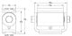 LIFTMASTER/GUARDIAN 2110U Standard Hinge - Round Mount