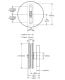D&D CI2260 Shut It 6" Hardcore Cantilever Wheel Assembly