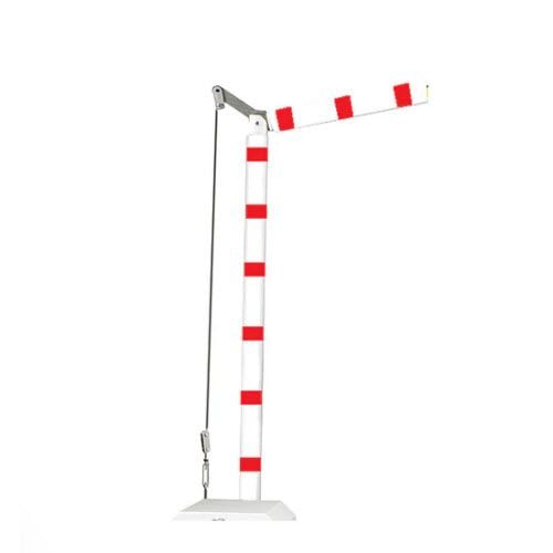 LiftMaster MA024-10RDOT 10' x 3" Articulating Aluminum Arm with Red/White Reflective DOT Tape