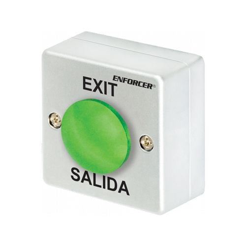 seco-larm-pb-2618-gq-green-metal-mushroom-pushbutton-switch