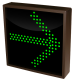 Signal-Tech 48869 "X/Right Arrow" LED Sign