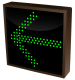 Signal-Tech 49031 "X/Left Arrow" LED Sign