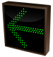 Signal-Tech 49032 "X/Left Arrow" LED Sign