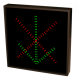 Signal-Tech 30130 "X/Down Arrow" LED Sign