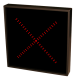 Signal-Tech 30130 "X/Down Arrow" LED Sign