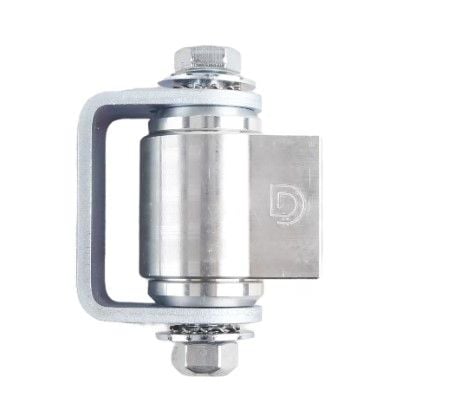 D&D CI3300 Shut It Combo BadAss Gate Hinge-Alum (EA)