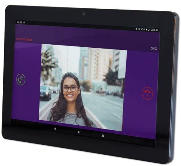 AES MON-11-US 10' Wall/desk touch monitor with Android app pre-loaded