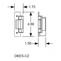 DKS DoorKing DKES-C2-1FS Electric Strike 20/32"