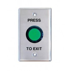 DKS DoorKing 1211-080 Lighted Exit Button, Standard Mount