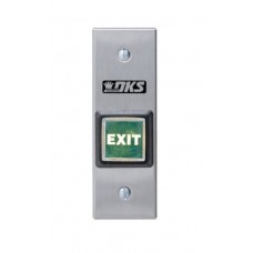 DKS DoorKing 1211-081 Lighted Exit Button, Mullion Mount