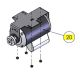 DKS DoorKing 2601-237 Motor 1 H.P. Emerson  K55BXKTM