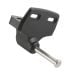 D&D LL3PWD LokkLatch Plus S3 Gate Latch, Black