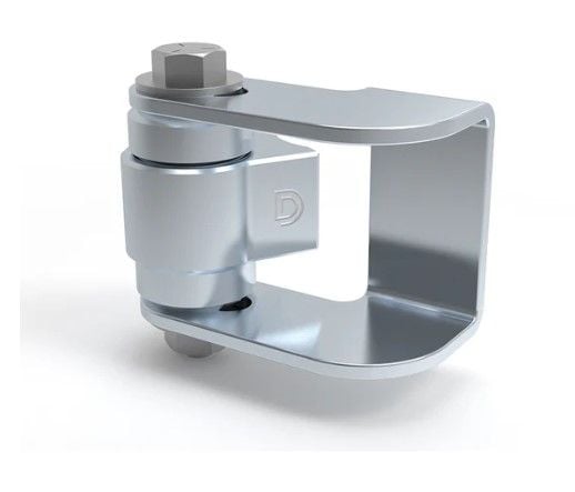 D&D CI3050 Shut It Face Mount Weld-On SS Gate Hinge (EA)