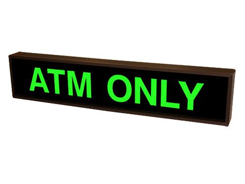 Signal-Tech 51900 "ATM ONLY" LED Sign