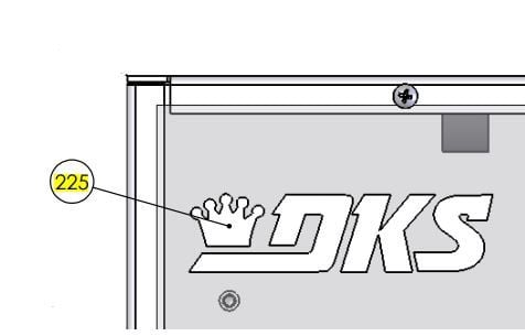 DKS DoorKing 1150-006 Cover Plastic