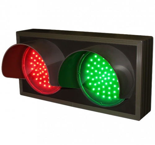 Signal-Tech 7383 Red/Green LED Sign