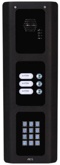AES MOD-ABK3-US 3 Button Assembled Unit with Keypad