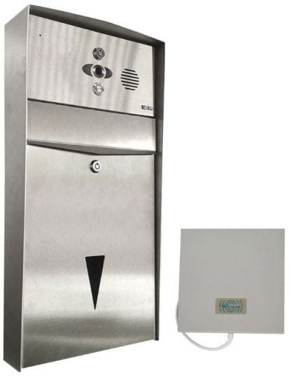 AES PRAE-IP-LS-US Praetorian IP Letterbox Stainless