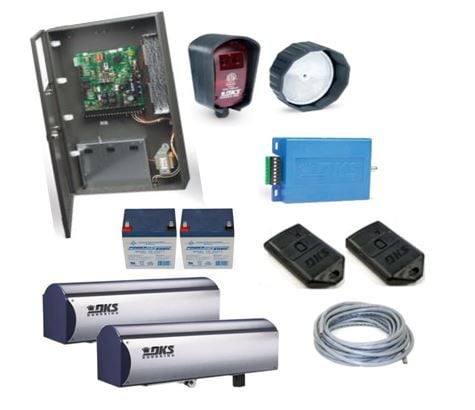 DKS DoorKing 6004-380 Dual Column Mount with Deluxe Control Box