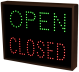 Signal-Tech 5112 "OPEN/CLOSED" LED Sign