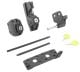 D&D LL3PWA LokkLatch Plus S3 Keyed Alike Gate Latch, Black