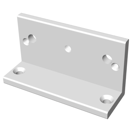 Seco-Larm E-941S-80A/LQ L-Bracket for 80-lb Electromagnetic Lock
