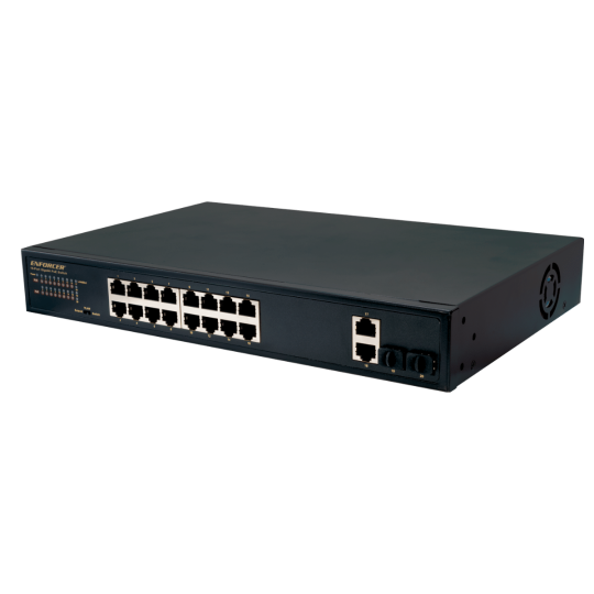 Seco-Larm NS-516UT-GAQ 16-Port Gigabit Unmanaged