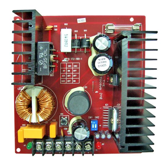 seco-larm-st-2406-10aq-6-12-or-24-vdc-power-supply-charger-9-0-amp