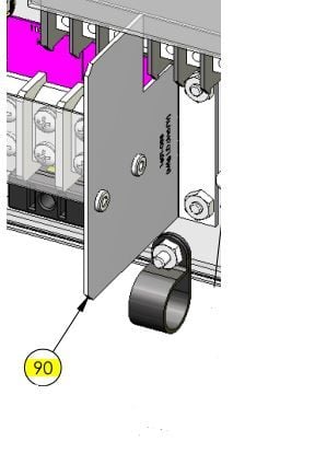 DKS DoorKing 1601-055 Divider - High/Low Voltage
