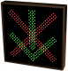 Signal-Tech 30782 "X/Down Arrow" LED Sign