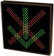 Signal-Tech 5494 "X/Down Arrow" LED Sign