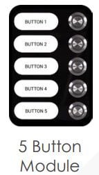 AES MOD-5B 5 Button Module