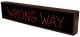 Signal-Tech 18723 "OVER SPEED/WRONG WAY" LED Sign