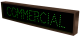 Signal-Tech 37159 "COMMERCIAL" LED Sign