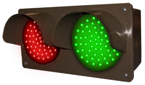 Signal-Tech 51593 Red/Green Traffic LED Sign