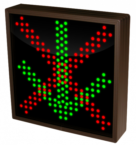 Signal-Tech 45658 "X/Down Arrow" LED Sign
