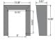 DKS DoorKing 1814-185 Hood Black for 90 Series