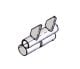 DKS DoorKing 1610-160 Spike Dual Weighted w/o Lock Down