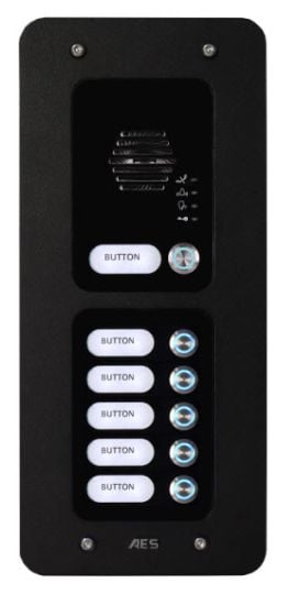 AES MOD-FB6-US 6 Button Assembled Unit