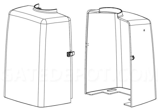 HySecurity MX001926 Replacement Cover Kit