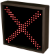 Signal-Tech 47836 "X/Down Arrow" LED Sign