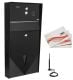 AES PRIME7-LBP-US Letterbox Black w/ prox Reader