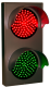 Signal-Tech 5439 Red/Green Traffic LED Sign