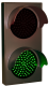 Signal-Tech 5439 Red/Green Traffic LED Sign