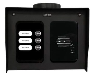 AES MOD-PB3-US 3 Button Assembled Unit