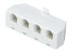 cn-xu-004-rj12-adaptor-4-port-ivory
