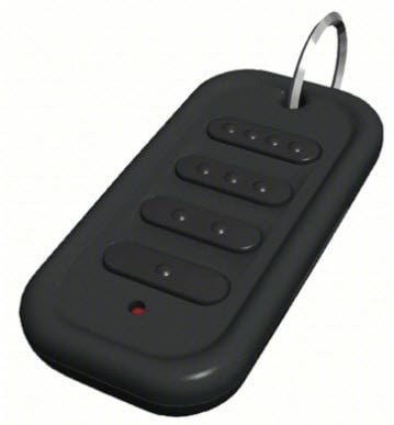 BEA 10TD433HH4 Four Button Transmitter, 433MHz
